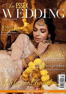 Cover of the March/April 2022 issue of An Essex Wedding magazine