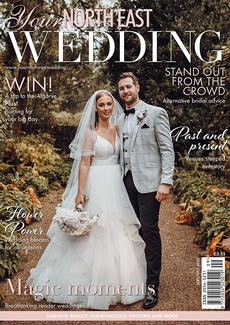 Cover of the September/October 2022 issue of Your North East Wedding magazine