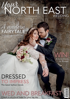 Cover of the November/December 2023 issue of Your North East Wedding magazine