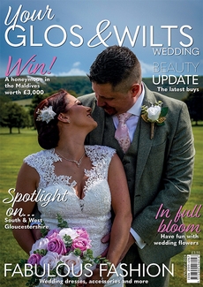 Cover of the April/May 2024 issue of Your Glos & Wilts Wedding magazine