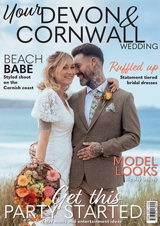 Cover of the March/April 2024 issue of Your Devon & Cornwall Wedding magazine