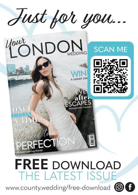View a flyer to promote Your London Wedding magazine