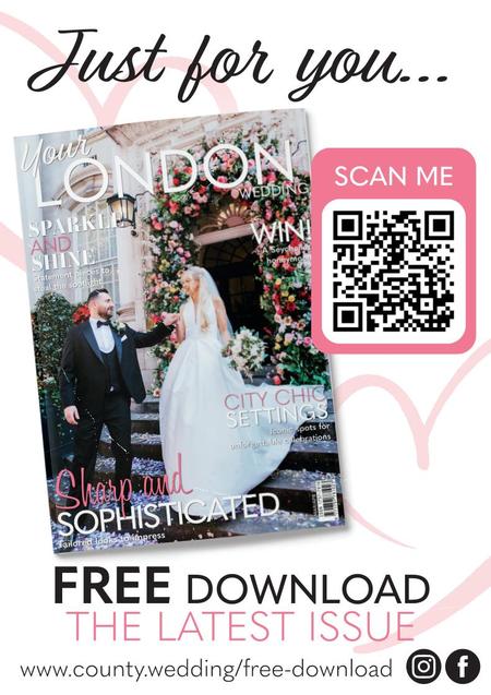 View a flyer to promote Your London Wedding magazine