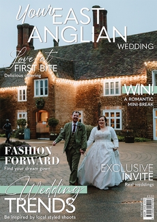 Cover of the December/January 2025/2026 issue of Your East Anglian Wedding magazine