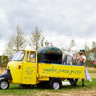 London's Happy Face Pizza launches a pizza truck