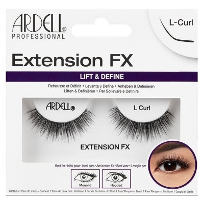 L Curl Lashes are the perfect pairing for hooded eyes and monolids
