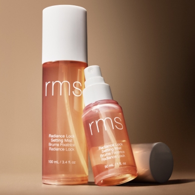 Beauty News: Prep, Set & Glow with Radiance Lock Setting Mist - NEW from RMS Beauty