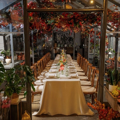 London welcomes a new floral private dining space for intimate celebrations