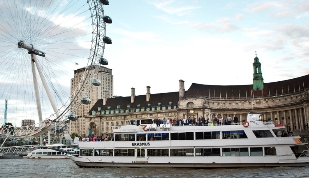 Meet Erasmus, London's newest riverside venue from City Cruises: Image 1