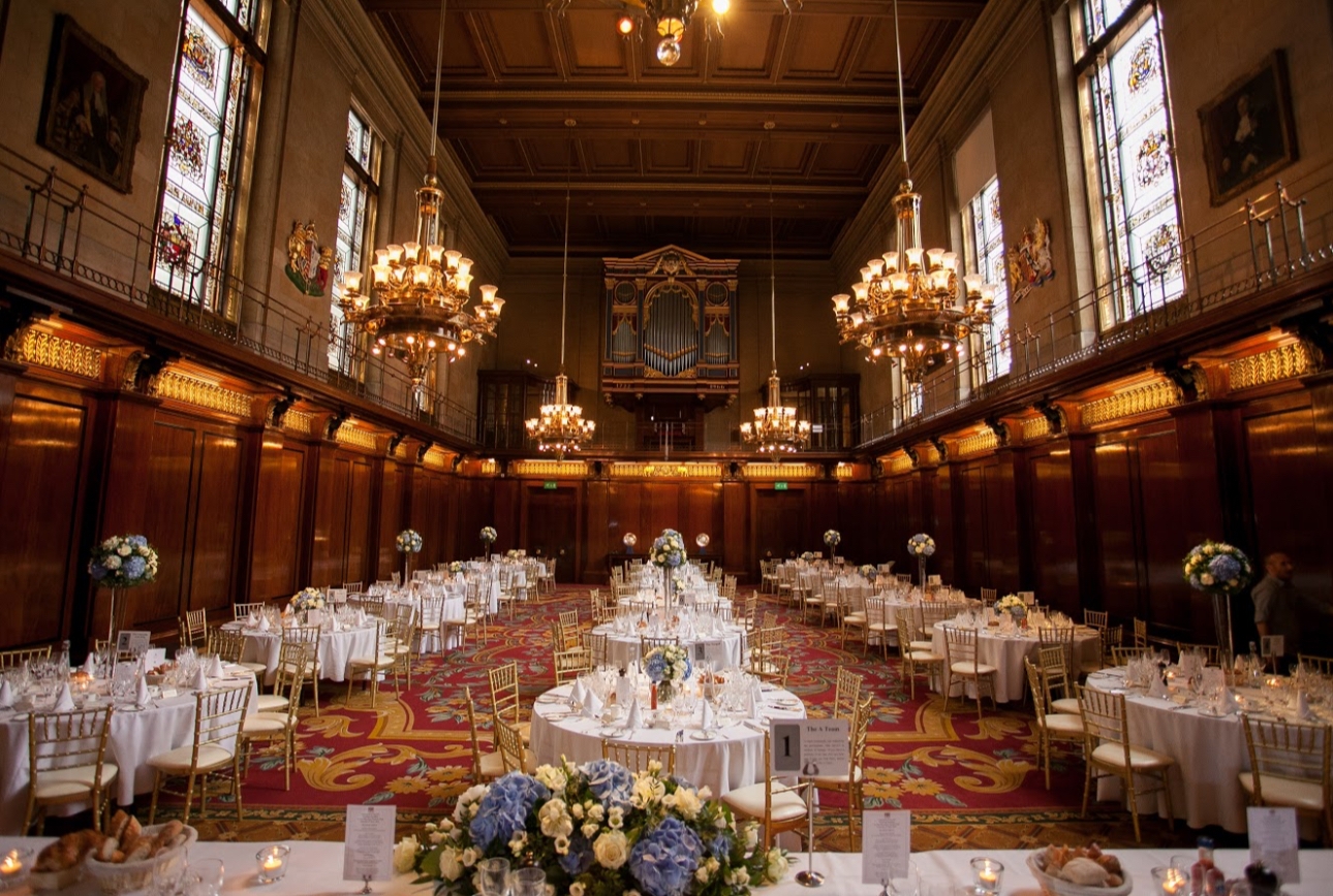 Looking for a historic wedding venue in London? We love Merchant Taylors’ Hall: Image 1