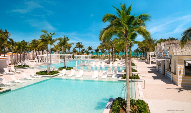 Luxury honeymoon hotel in The Bahamas.