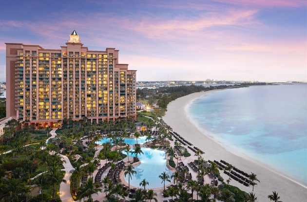 The Reef Atlantis hotel in the Bahamas.