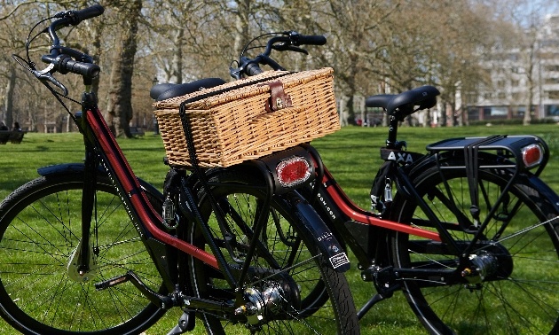 bikes with baskets 