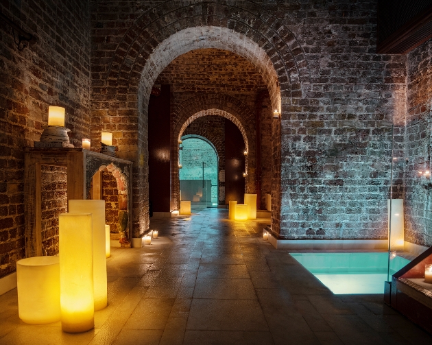 Inside AIRE Ancient Baths London